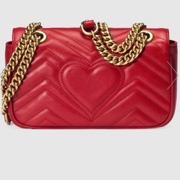 Gucci GG Marmont Mini Shoulder Handbag - Picture 2 of 15